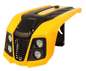 ProGARDEN Capota minitractoare cu 4 faruri LED Campo T12 - Img 3