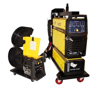 ProWELD MIG 500P invertor sudare MIG/MAG profesional, racire cu lichid, derulator detasabil, sudura aluminiu - Img 2