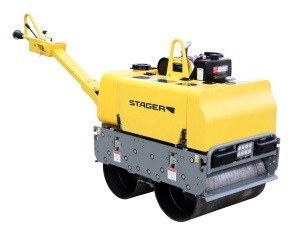 Stager CDV65-6 Cilindru dublu vibrocompactor, motor HI Earns HR186FA - Img 3