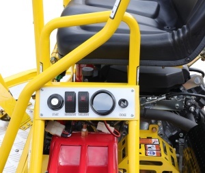 Stager SDB73-4 Slefuitor dublu pentru beton, motor Honda GX690 - Img 2