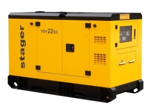 Stager YDY22S3 Generator insonorizat 22kVA, 29A, 1500rpm, trifazat, diesel - Img 3
