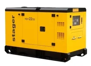 Stager YDY22S3 Generator insonorizat 22kVA, 29A, 1500rpm, trifazat, diesel - Img 3