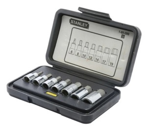 Stanley 1-89-099 Trusa 7 piese tubulare 1/2" cu cap imbus