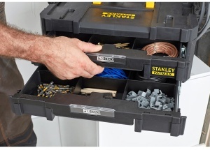 Stanley FMST1-71981 Cutie depozitare Tstak si cutie 2 sertare Tstak - 440 x 326.1 x 331.7 mm - Img 2
