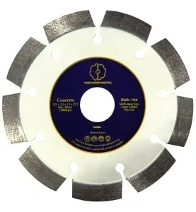 Tudee Disc diamantat debitare beton, standard, 125x22.2x12x2.2mm