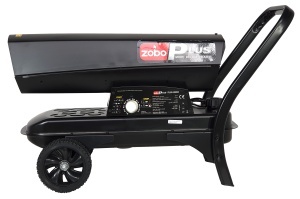 Zobo PLUS-K80W Tun de aer cald, ardere directa, 20kW, 230V, 400mc