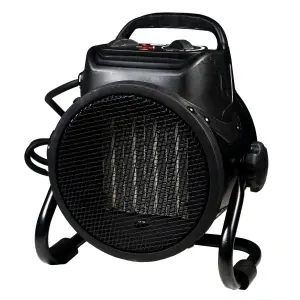 Zobo ZB-ET2C Aeroterma electrica cu elemente ceramice PTC, 2kW, 230V, 100mc - Img 2