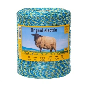 Fir Gard Electric – 1000 m, Ø 3 mm, 100 kg, 0,45 Ω/m