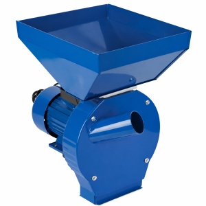 MOARA cereale cu ciocanele, motor 3,8KW Cuva mare.