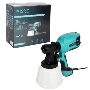 Pistol Electric de Vopsit Detoolz DZ-SE143, 400W, 1000 ml/min - Img 2
