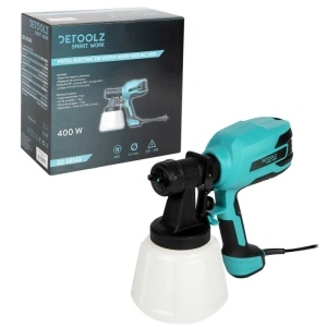 Pistol Electric de Vopsit Detoolz DZ-SE143, 400W, 1000 ml/min - Img 2