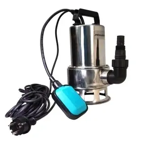 ProGARDEN CSP400Dinox-1A Pompa drenaj, 400W, apa murdara, 110L/min, 5m, plutitor, inox - Img 2