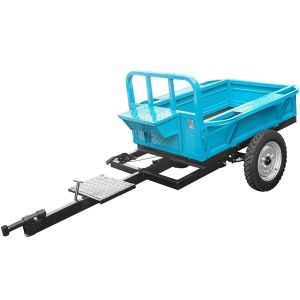 Remorcă motocultor DKD LY 500, basculabilă, capacitate 500 kg