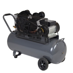 Stager HMV0.25/100 compresor aer, 100L, 8bar, 324L/min, monofazat, angrenare curea - Img 2
