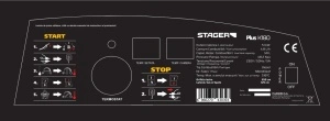 Stager PLUS-K135 Tun de aer cald, ardere directa, 37kW, motorina, 230V, 800mc
