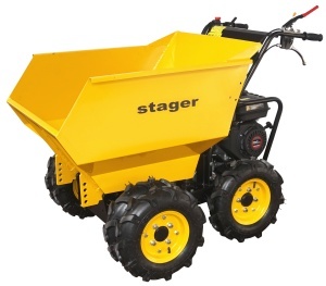 Stager RMT500 roaba cu motor termic 6.5CP, 500kg, 6 roti - Img 3