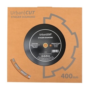 Stager URBAN CUT Disc diamantat pentru beton/asfalt 400mmx25.4-P x10mmx3.2mm