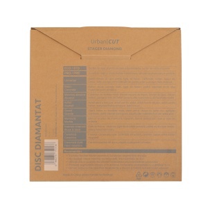 Stager URBAN CUT Disc diamantat pentru beton/asfalt 400mmx25.4-P x10mmx3.2mm - Img 2
