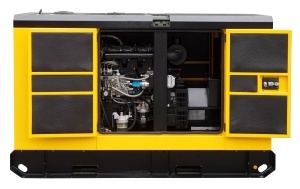 Stager YDY22S Generator insonorizat 22kVA, 87A, 1500rpm, monofazat, diesel - Img 2