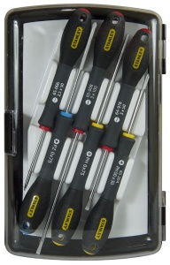 Stanley 0-65-492 Set 6 surubelnite FATMAX precizie: dreapta, PZ, PH + cutie transport