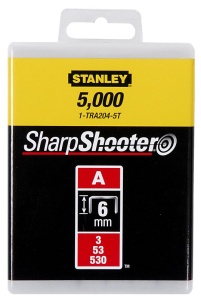 Stanley 1-TRA204T Set 1000 capse standard Tip A 5/53/530, 6 mm