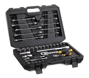 Stanley STMT82832-1 Set tubulare 1/4"+1/2"+ chei - 41 piese - Img 3