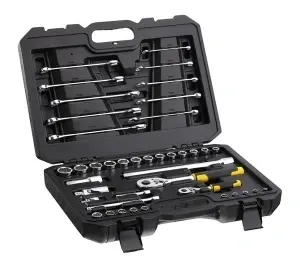 Stanley STMT82832-1 Set tubulare 1/4"+1/2"+ chei - 41 piese - Img 3