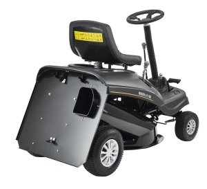 Texas Rider 6110E tractoras pentru tuns gazonul 2 in 1, 6.4CP, benzina, latime de taiere 610mm, inaltime taiere 35-75mm, sac colector 150l, pornire electrica - Img 2