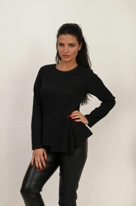 Elegantna crna bluza za posebne prilike - Img 5