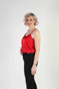 Lepršava ženska bluza elegantnog kroja - Img 2