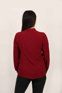 Ženska bordo bluza - Img 3