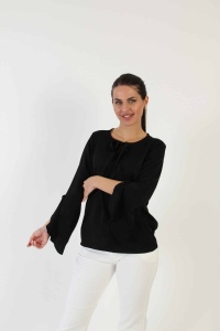 Elegantna bluza sa zvonastim rukavima - Img 2