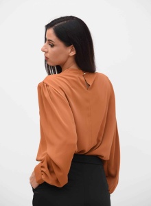 Bluza sa elegantnim naborima - Img 4