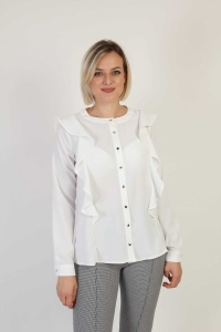 Elegantna bluza sa naglašenim detaljima - Img 2