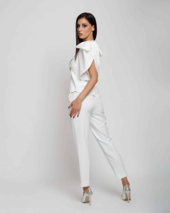 Bele elegantne pantalone - Img 5