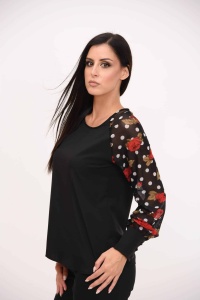 Bluza sa cvetnim printom - Img 3