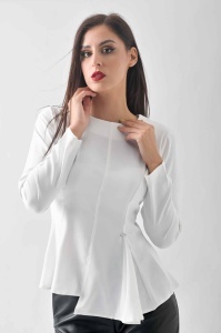 Elegantna crna bluza za posebne prilike - Img 3
