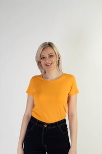 Обикновена жълта тениска - Img 4