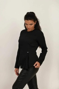 Elegantna crna bluza za posebne prilike - Img 7