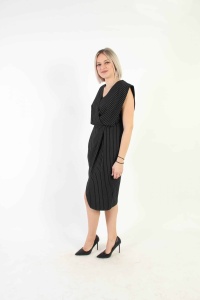 Elegantna haljina jednostavnog modernog kroja - Img 2