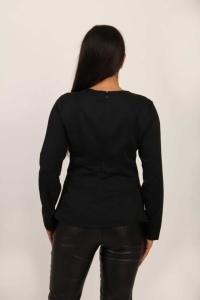 Elegantna crna bluza za posebne prilike - Img 8