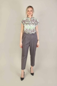 Elegantne sive pantalone - Img 1