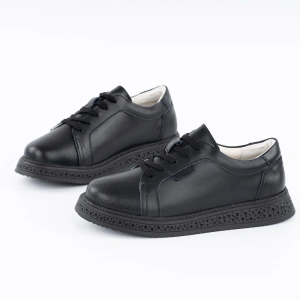 Pantofi Casual K2 Piele Naturala Black