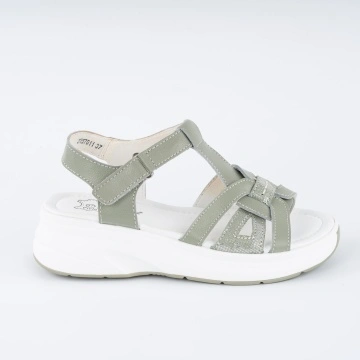 Sandale K1 Piele Naturala Green
