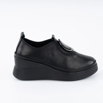 Pantofi Casual K3 Piele Naturala Black