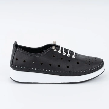 Pantofi Casual K9 Piele Naturala Black