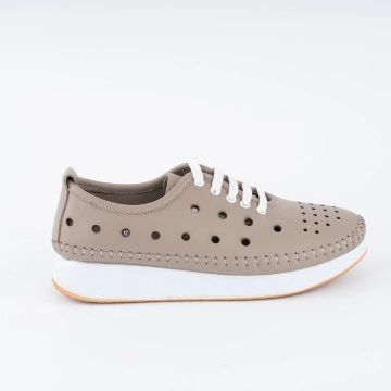 Pantofi Casual K9 Piele Naturala Greige