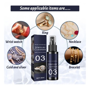 Solutie pentru curatarea bijuteriilor din argint si metale inoxidabile, 50 ml - Img 3