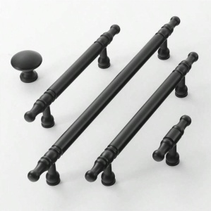 Maner elegant din aliaj pentru sertar sau dulap, design francez, minimalist - Img 6