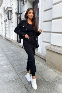 Set trening Milano 3 piese - Negru